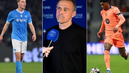 曼晚记者：恩里克英语说得非常好，也希望有朝一日能执教英超